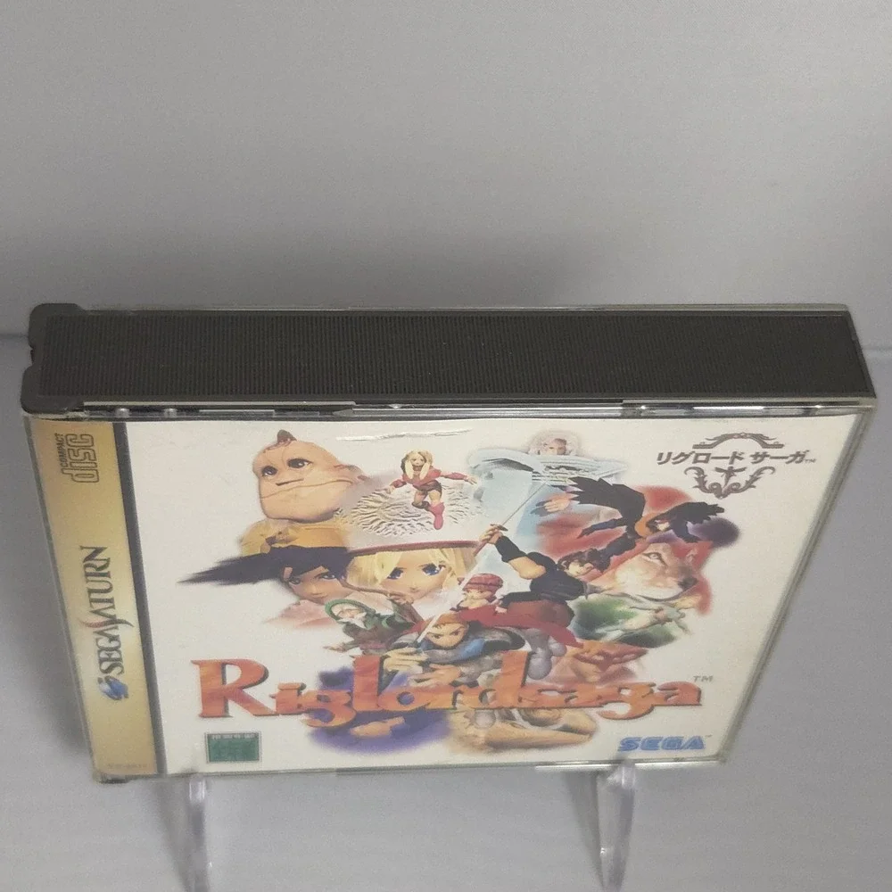 Riglord Saga - Sega Saturn (Authentic Japan Import) - CIB w/ Spine - Tested